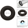 Calexotics - Alpha Bague Moyenne Prolong Noir